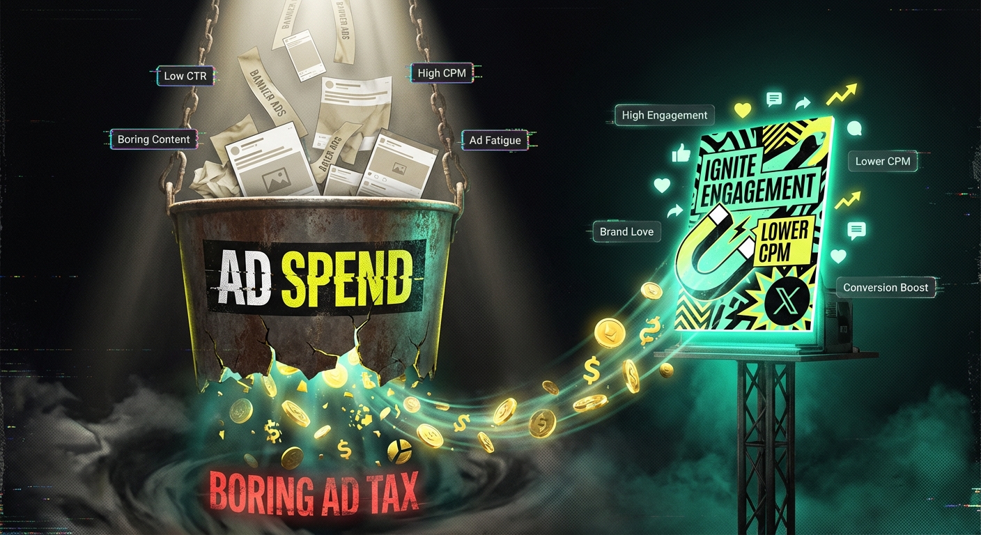 Boring Ads Are A Hidden Tax