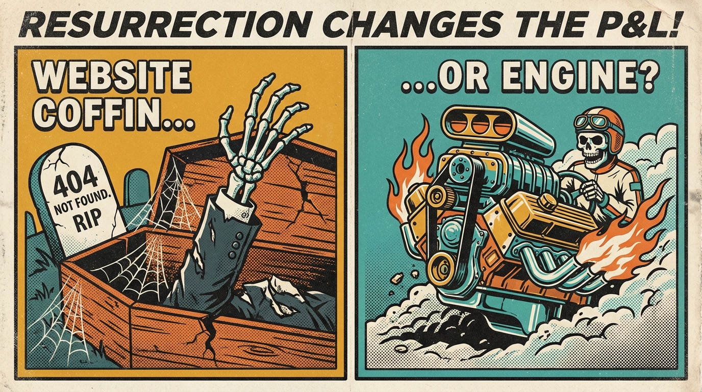 Dead Website vs. Revenue Engine: Before/After Anatomy of a Brand Resurrection